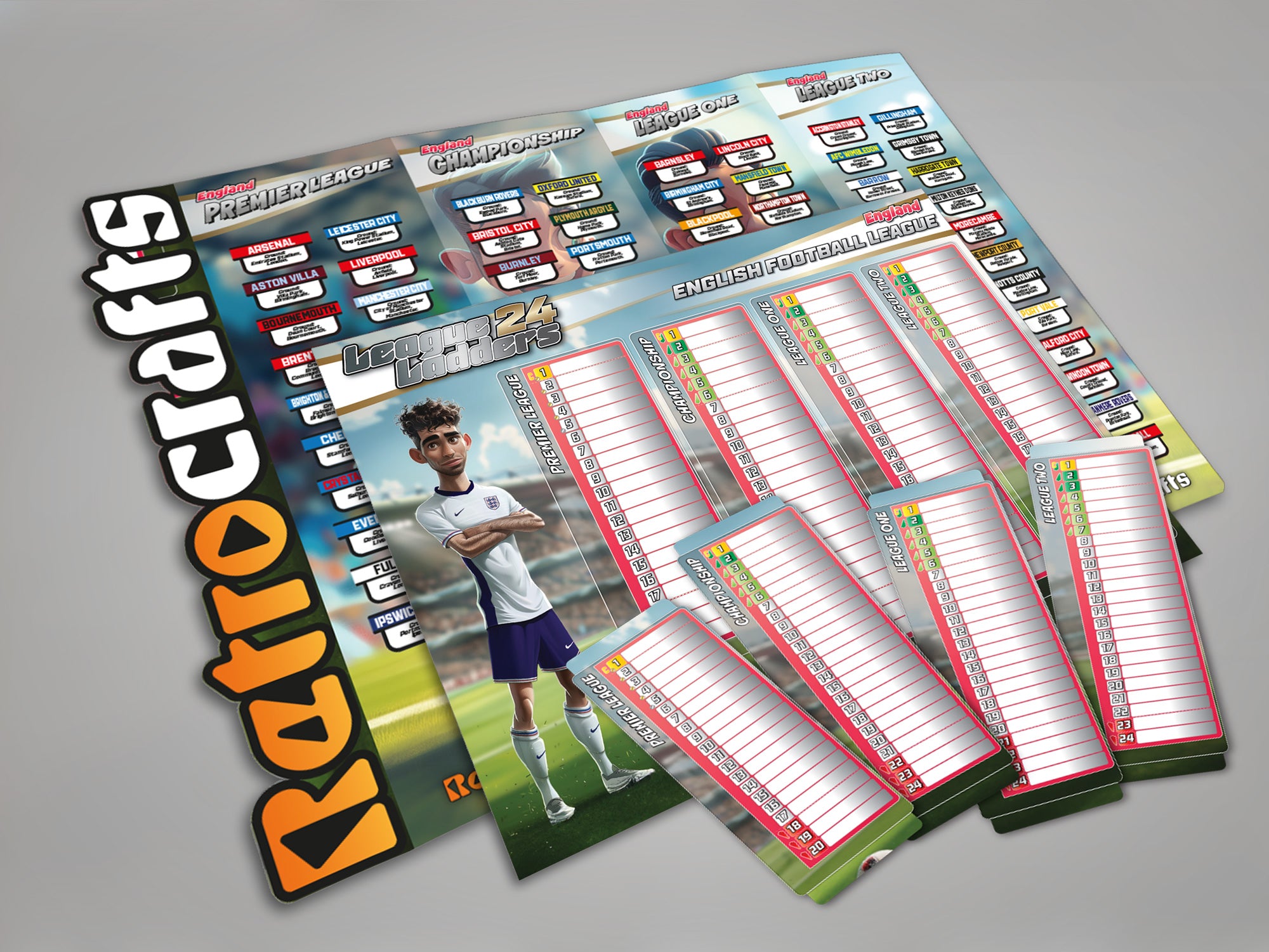 England 2024/25 Season League Ladders "microTABS"