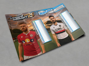 Scotland Highland & Lowland Football Leagues 2025/26 Season League Ladders