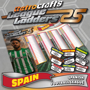 Spain 2025/26 Season League Ladders