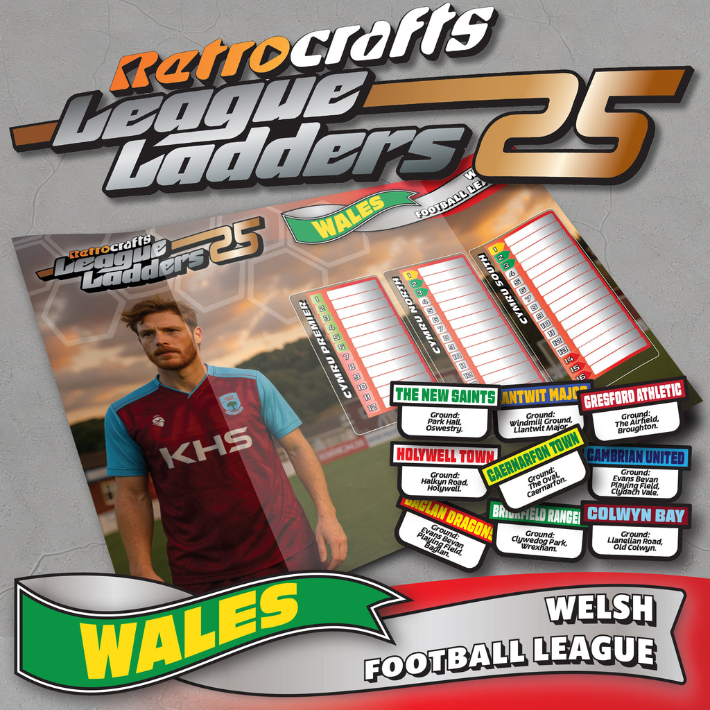 Wales 2025/26 Season League Ladders