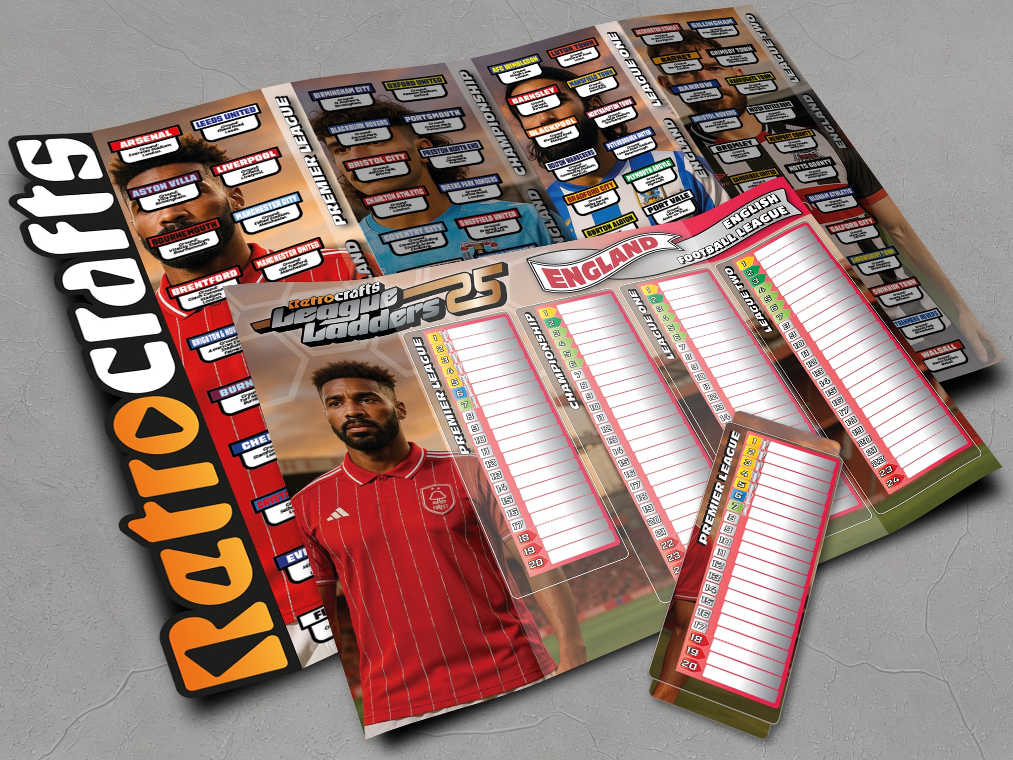 England 2025/26 Season League Ladders