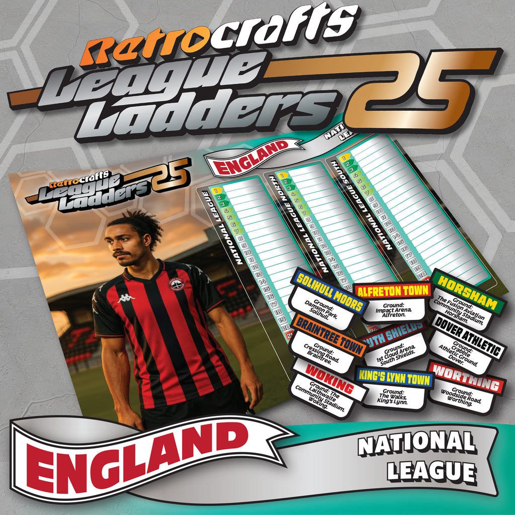 National League 2025/26 Season League Ladders