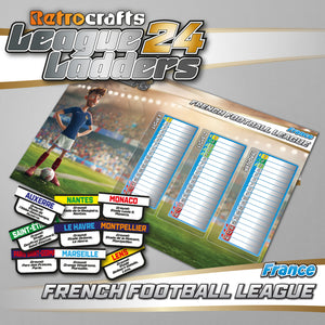 France 2024/25 Season League Ladders