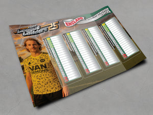 Counties Leagues (England Tier 9) 2025/26 Season *SET C* League Ladders