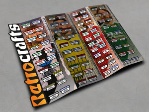 Counties Leagues (England Tier 9) 2025/26 Season *SET A* League Ladders