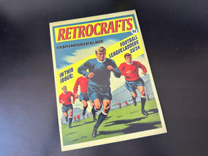 Retro 1960's style England & Scotland Football League 2023/24 Season League Ladders