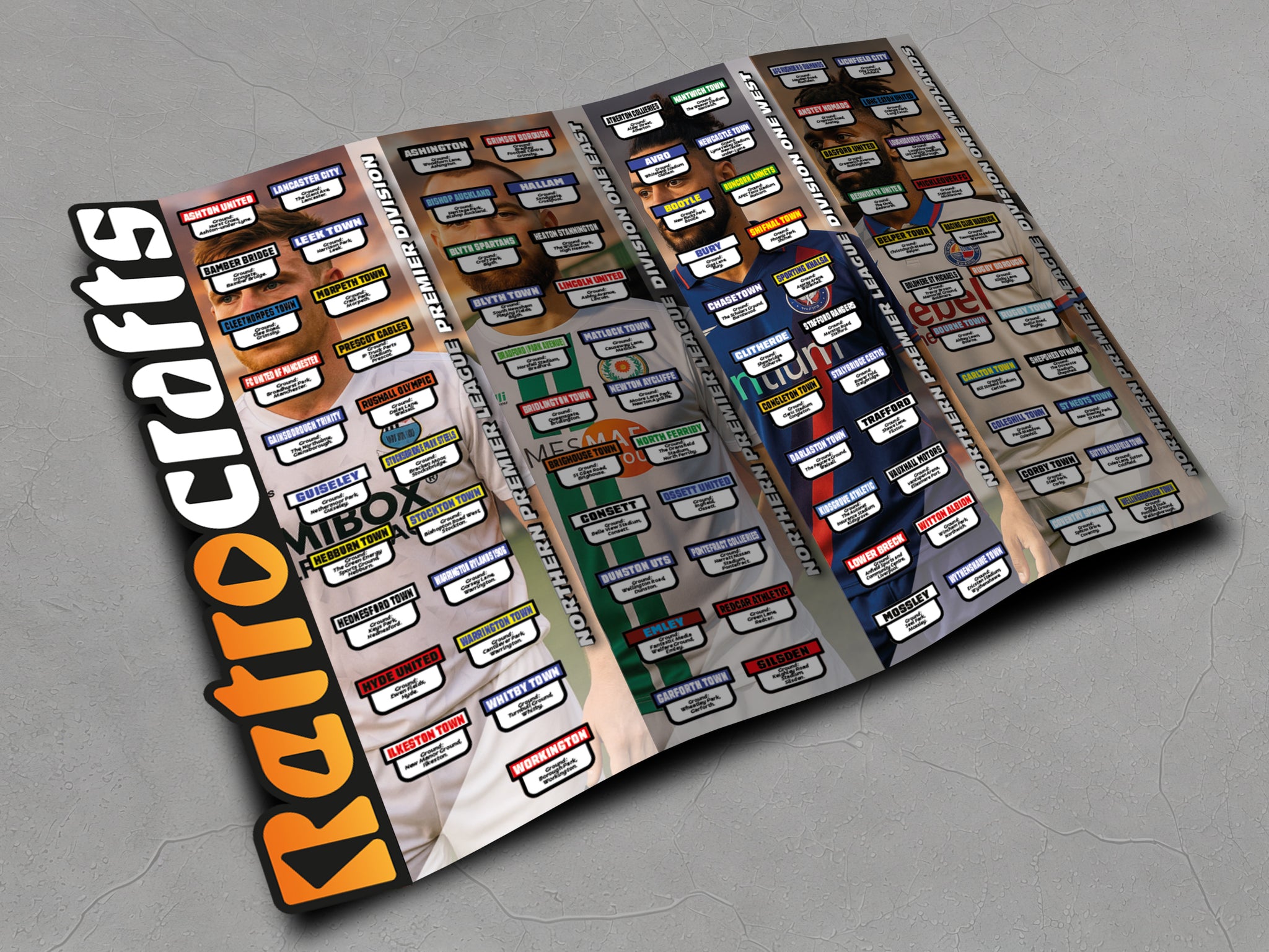 Northern Premier League 2025/26 Season League Ladders