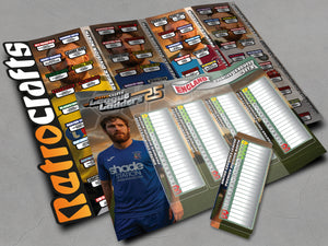 Counties Leagues (England Tier 9) 2025/26 Season *SET B* League Ladders