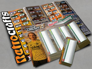 Counties Leagues (England Tier 9) 2025/26 Season *SET C* League Ladders