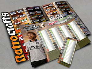 Counties Leagues (England Tier 9) 2025/26 Season *SET D* League Ladders