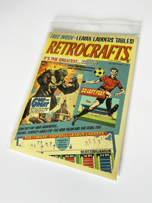 Retro 1964/65 style England & Scotland Football League 2024/25 Season League Ladders