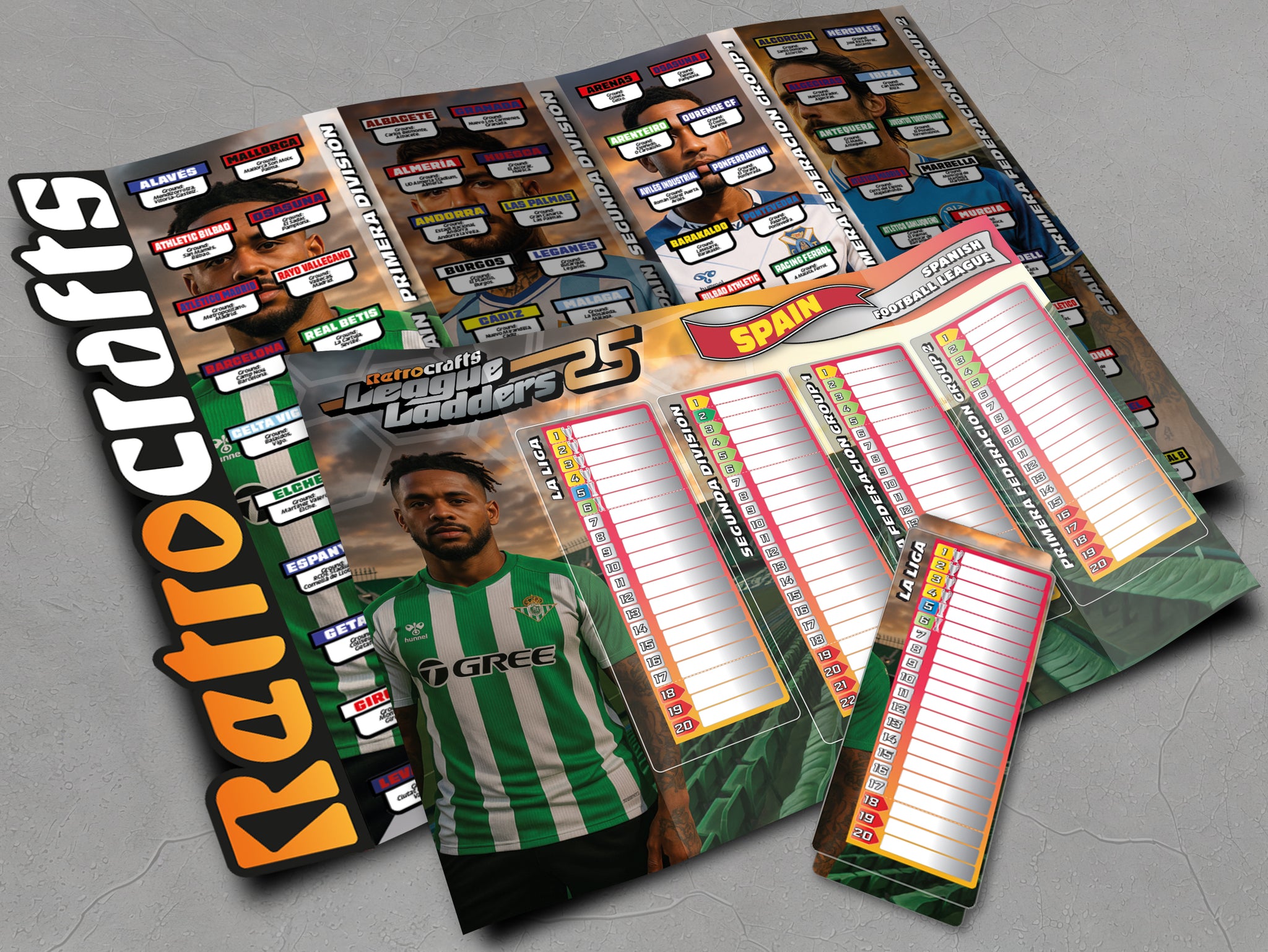 Spain 2025/26 Season League Ladders