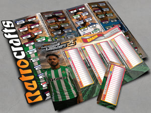 Spain 2025/26 Season League Ladders