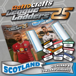 Scotland Highland & Lowland Football Leagues 2025/26 Season League Ladders