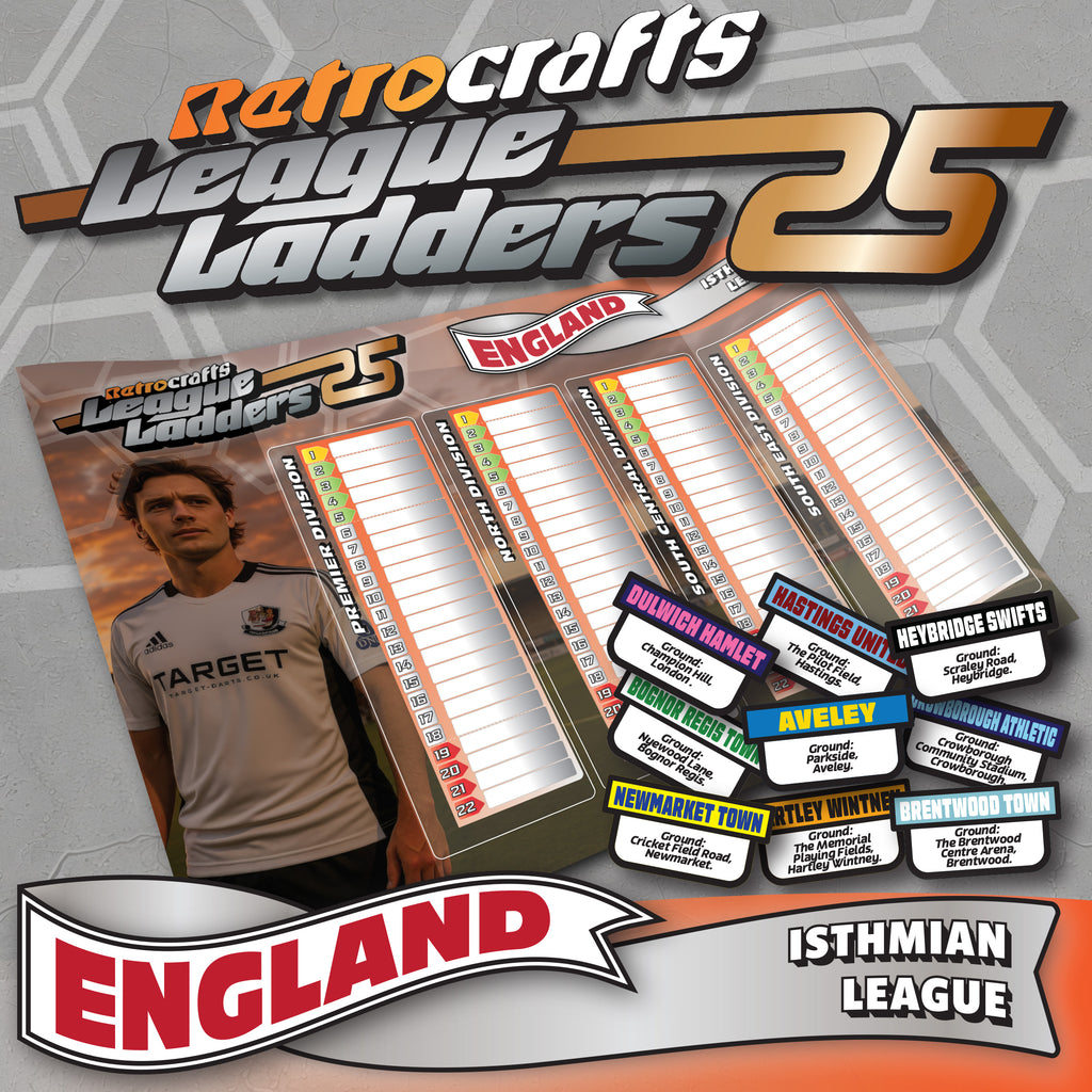 Isthmian League 2025/26 Season League Ladders
