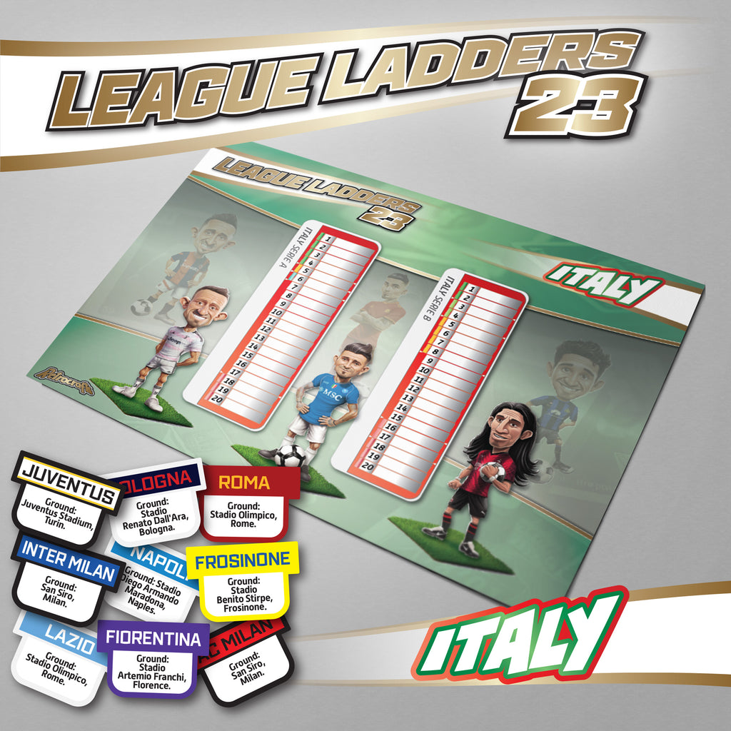 Italy 2023 Season League Ladders