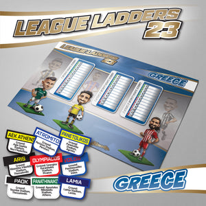 Greece 2023 Season League Ladders