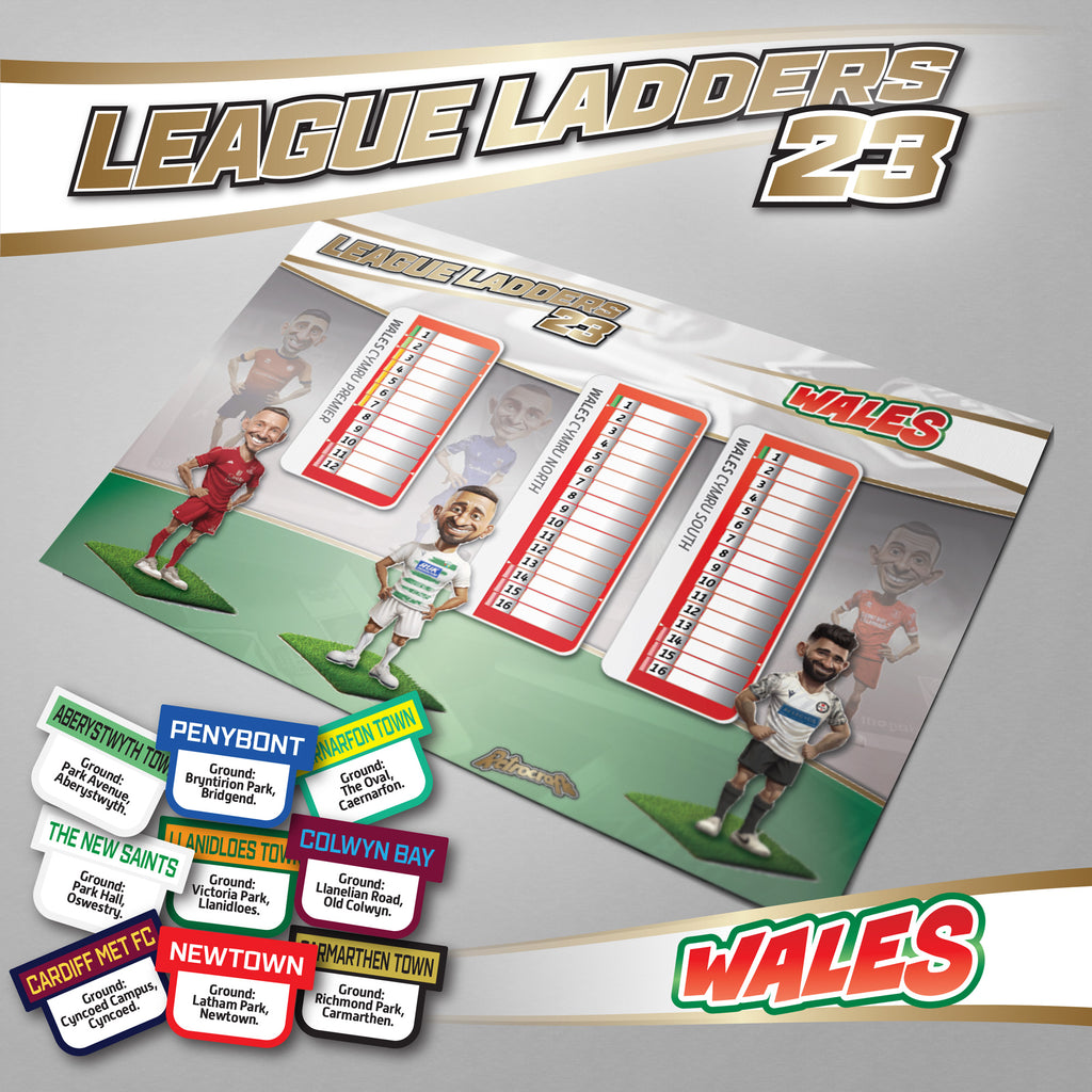 Wales 2023 Season League Ladders