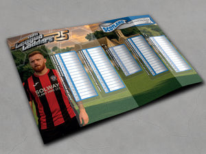 Scotland Regional Leagues (Tier 6&7) *SET B* 2025/26 Season League Ladders