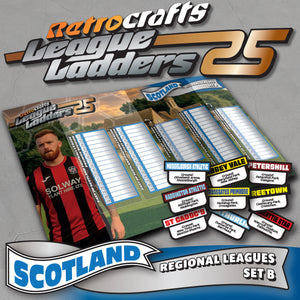 Scotland Regional Leagues (Tier 6&7) *SET B* 2025/26 Season League Ladders