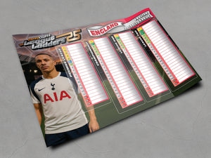 England 2025/26 Season League Ladders