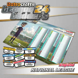 National League 2024/25 Season League Ladders