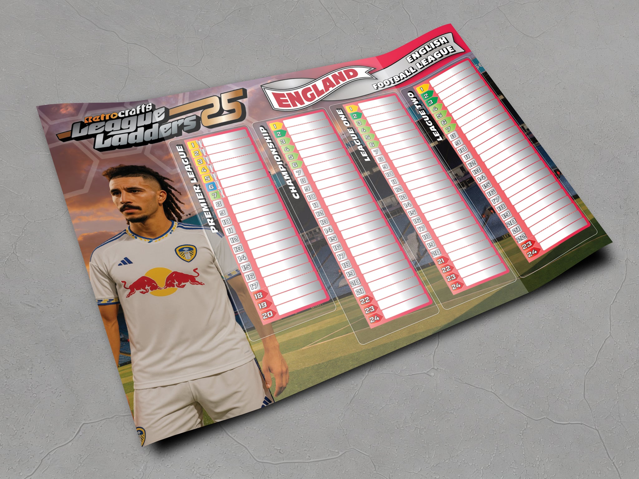 England 2025/26 Season League Ladders