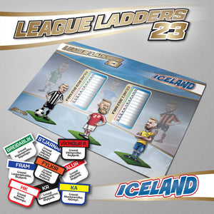 Iceland 2023 Season League Ladders