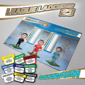 Kazakhstan 2023 Season League Ladders